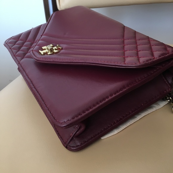 Kira Quilted Crossbody Bag, Red Agate - Picture 4 of 8